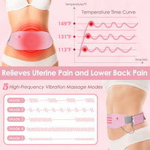 Menstrual Heating Pad, 3 Temperature Settings, Battery Powered